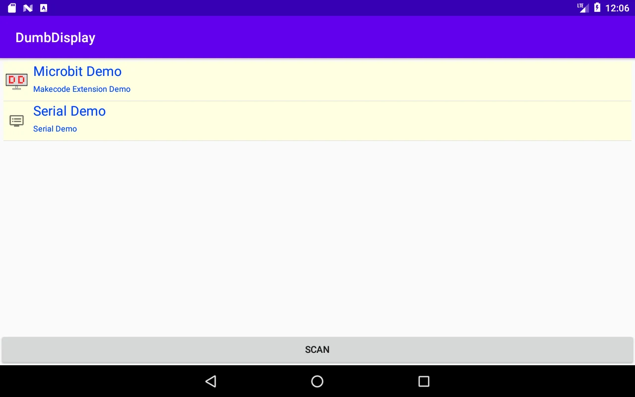 DumbDisplay screenshot