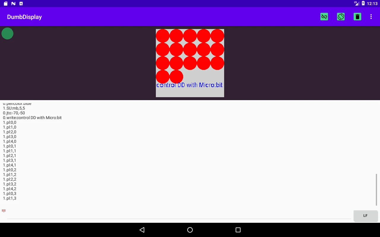 DumbDisplay screenshot