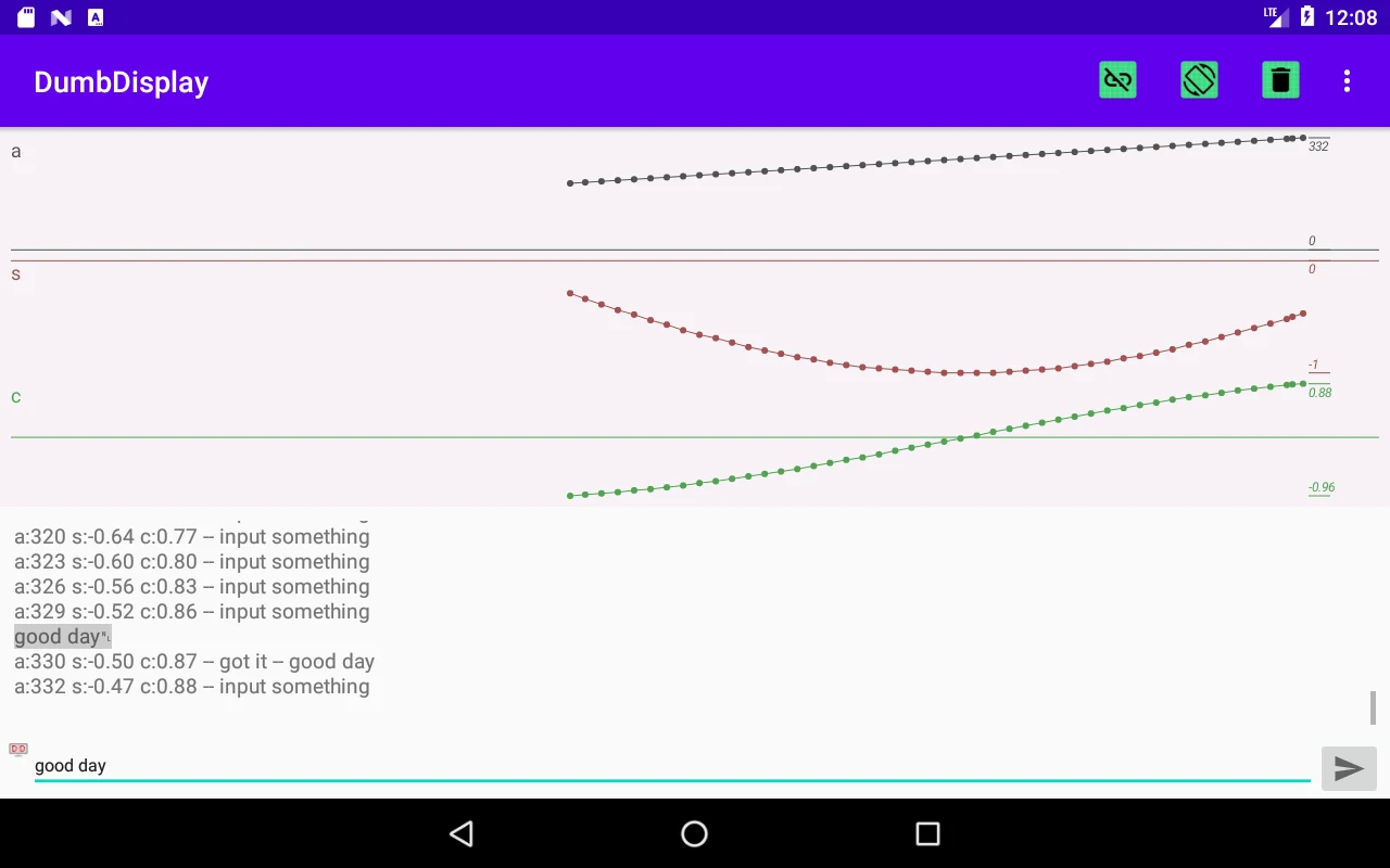 DumbDisplay screenshot