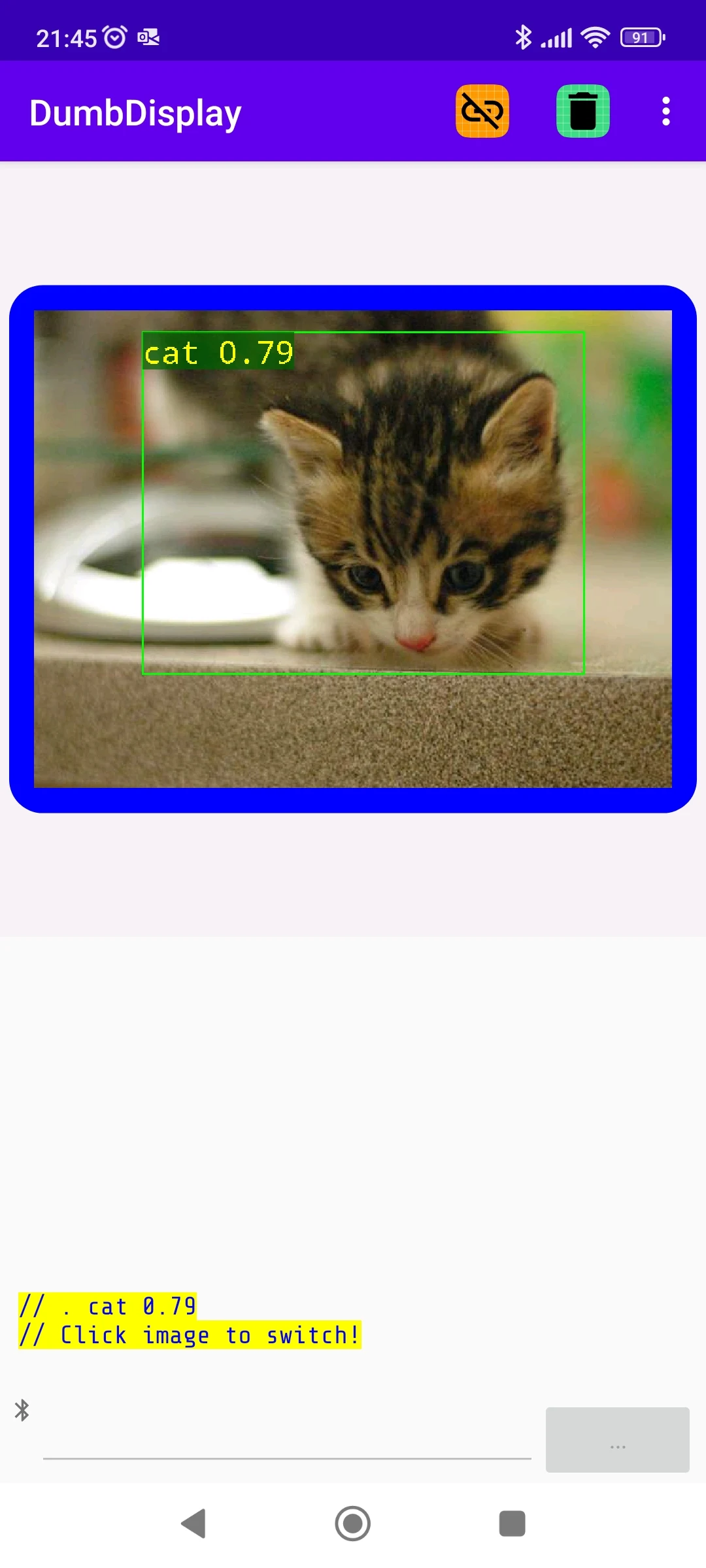 DumbDisplay screenshot