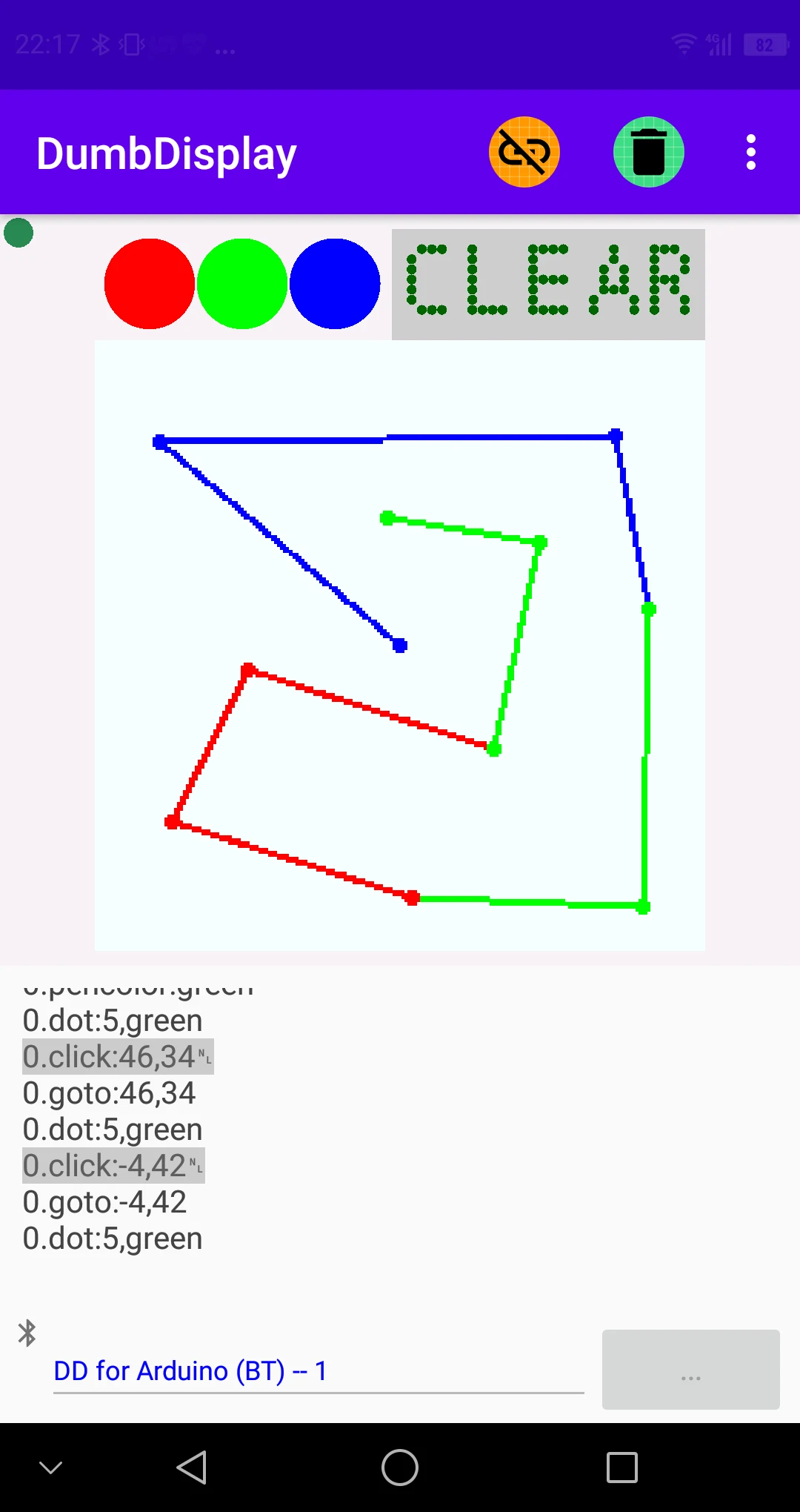 DumbDisplay screenshot